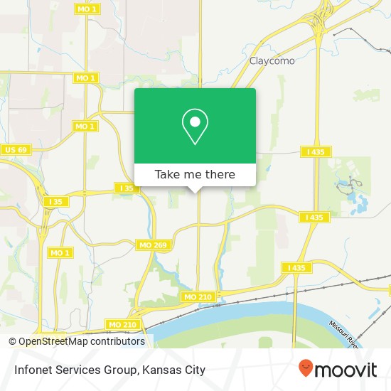 Infonet Services Group map