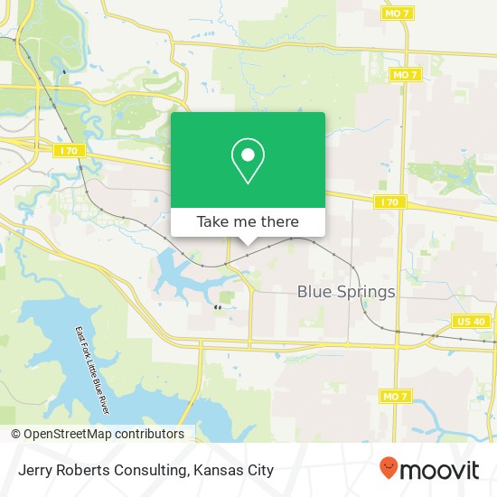 Jerry Roberts Consulting map