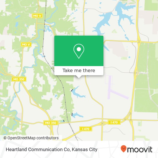 Mapa de Heartland Communication Co