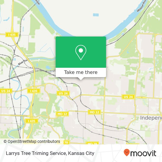 Mapa de Larrys Tree Triming Service