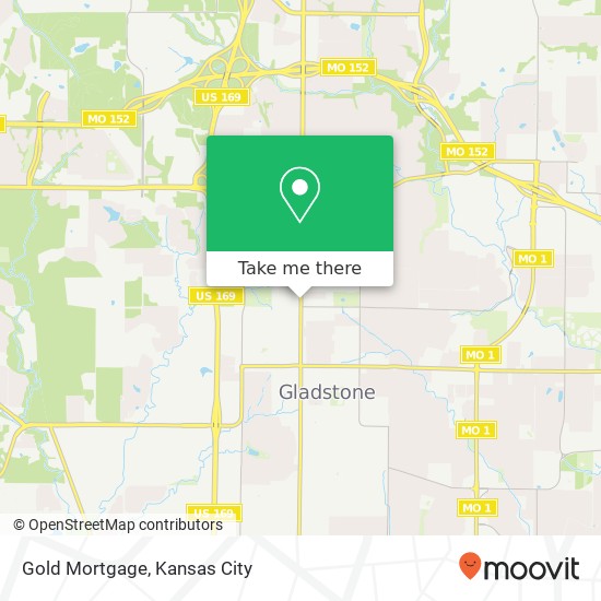 Gold Mortgage map