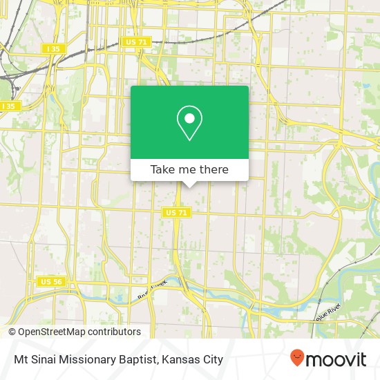 Mt Sinai Missionary Baptist map