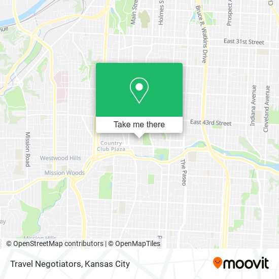 Travel Negotiators map