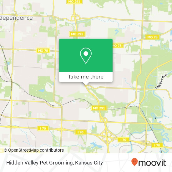Hidden Valley Pet Grooming map