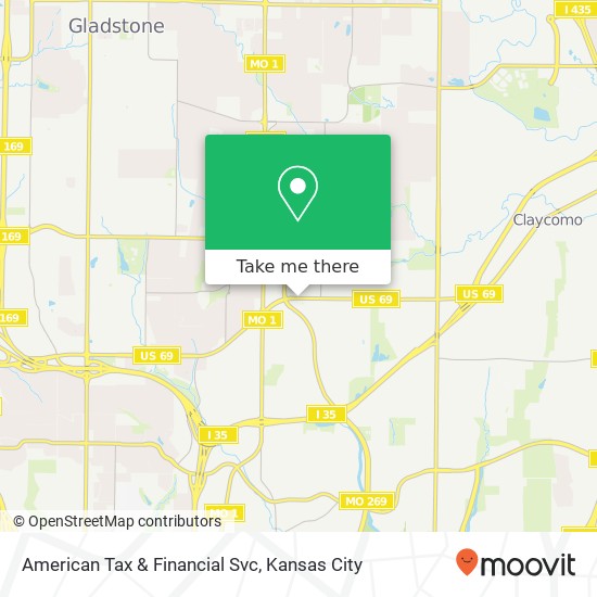 American Tax & Financial Svc map