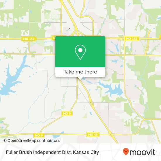 Mapa de Fuller Brush Independent Dist