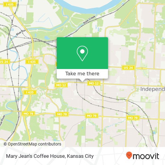 Mapa de Mary Jean's Coffee House