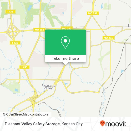 Pleasant Valley Safety Storage map