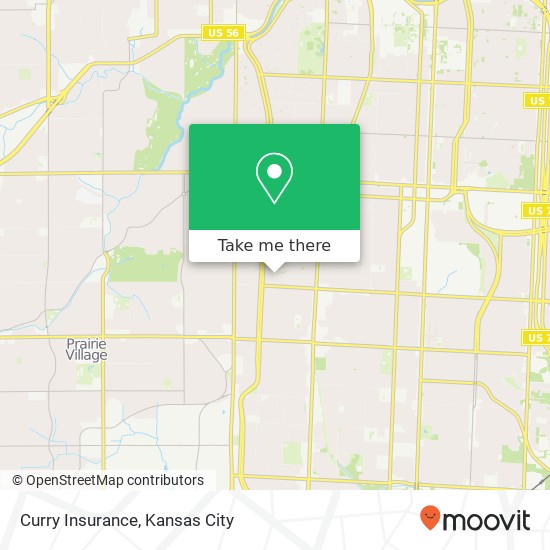 Curry Insurance map