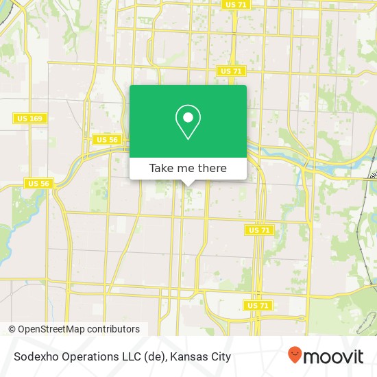 Sodexho Operations LLC map