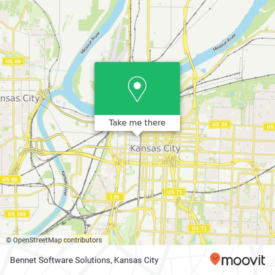 Bennet Software Solutions map