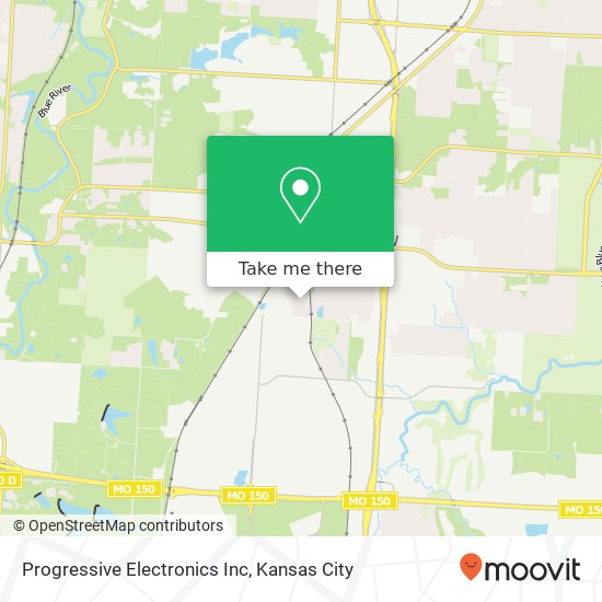 Progressive Electronics Inc map