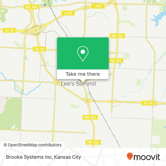 Brooke Systems Inc map