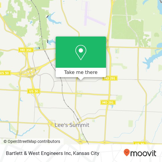 Mapa de Bartlett & West Engineers Inc