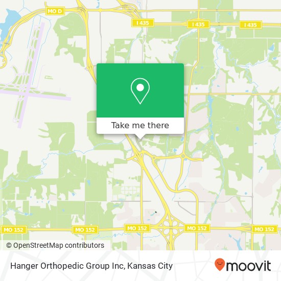 Mapa de Hanger Orthopedic Group Inc
