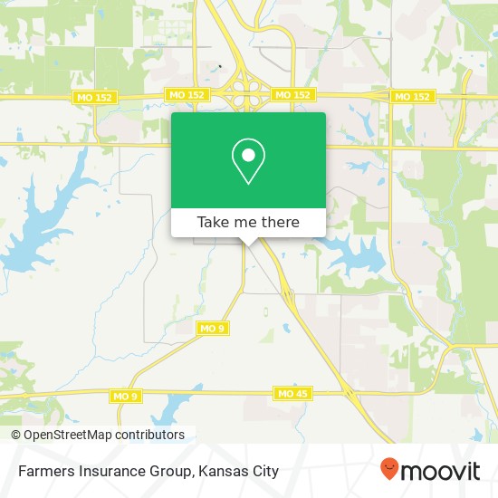 Farmers Insurance Group map