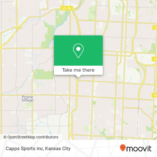 Capps Sports Inc map