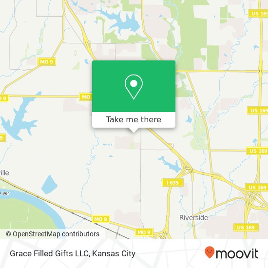 Grace Filled Gifts LLC map