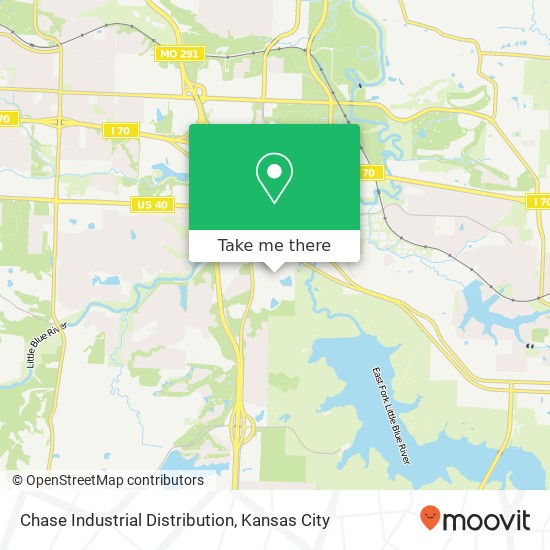 Chase Industrial Distribution map