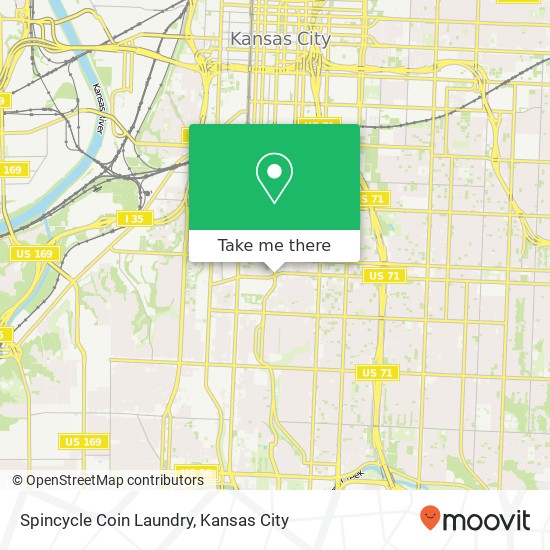 Spincycle Coin Laundry map