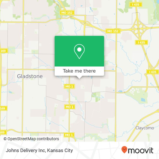 Johns Delivery Inc map