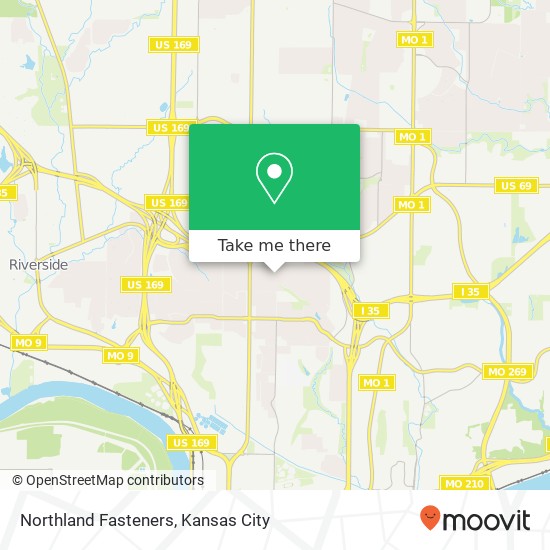 Northland Fasteners map