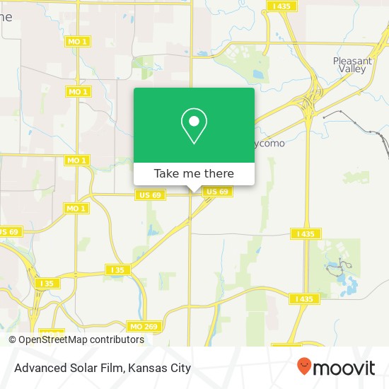 Mapa de Advanced Solar Film