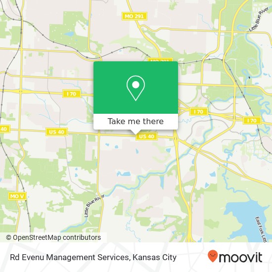 Rd Evenu Management Services map