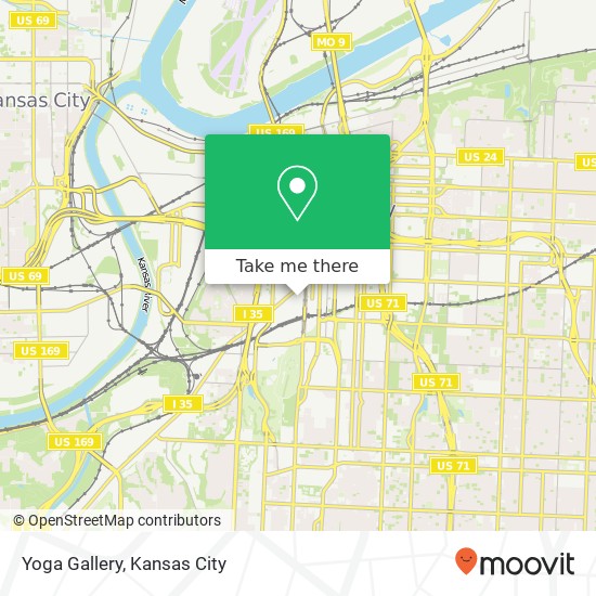 Yoga Gallery map