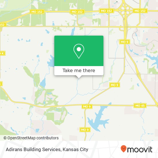 Adirans Building Services map