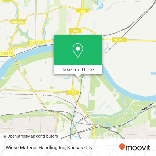 Mapa de Wiese Material Handling Inc