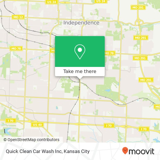 Quick Clean Car Wash Inc map