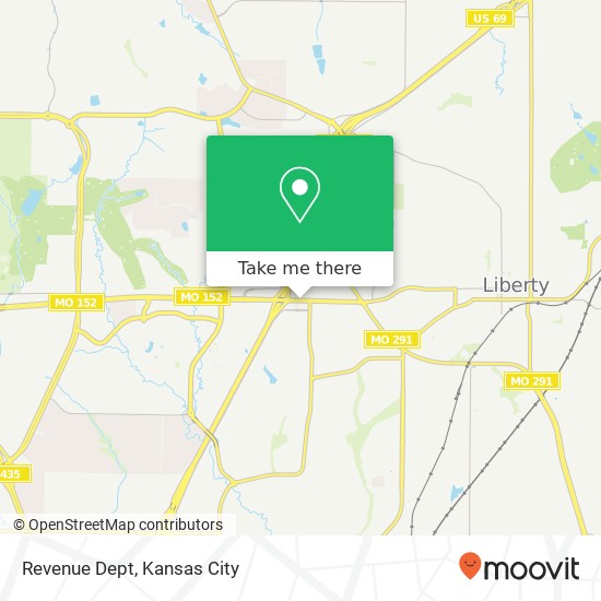 Revenue Dept map