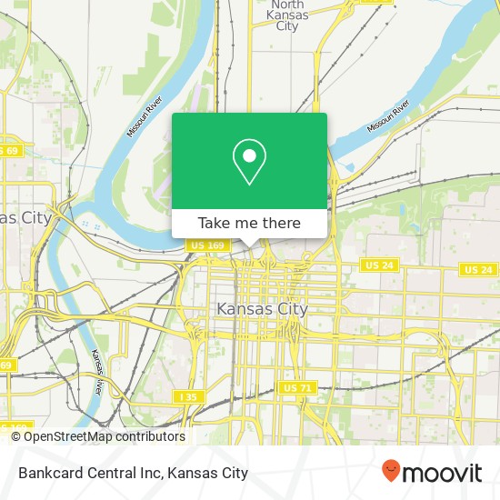 Bankcard Central Inc map
