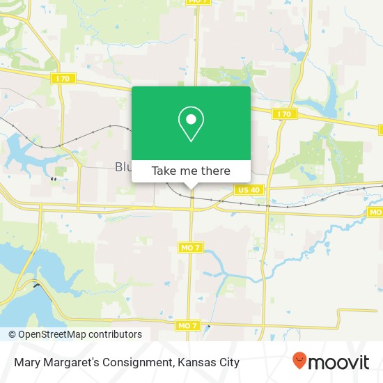 Mary Margaret's Consignment map