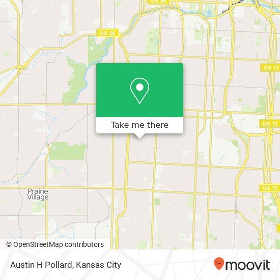 Austin H Pollard map