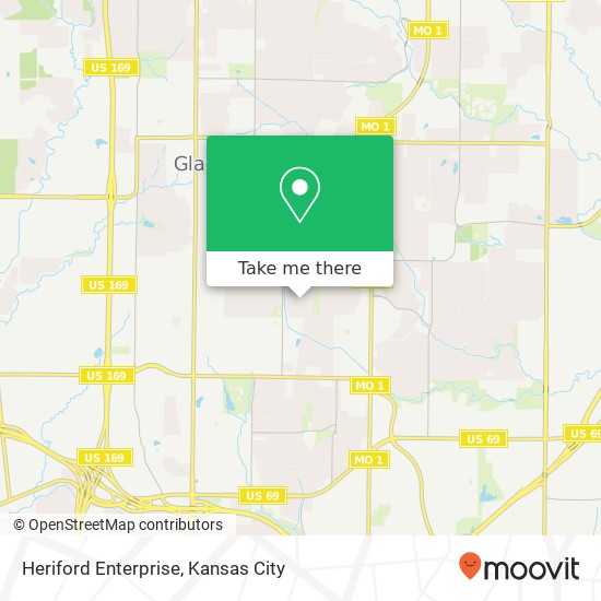 Heriford Enterprise map