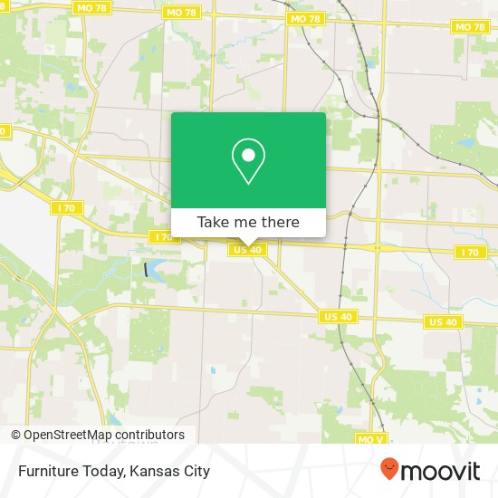 Furniture Today map