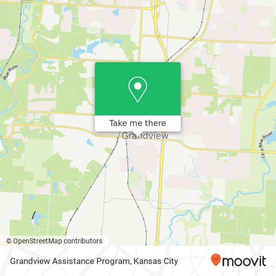 Mapa de Grandview Assistance Program