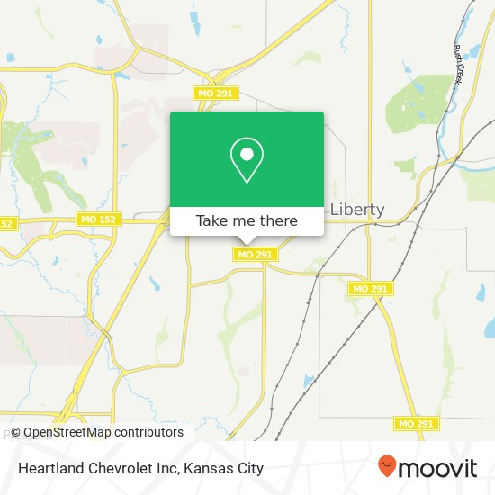 Heartland Chevrolet Inc map