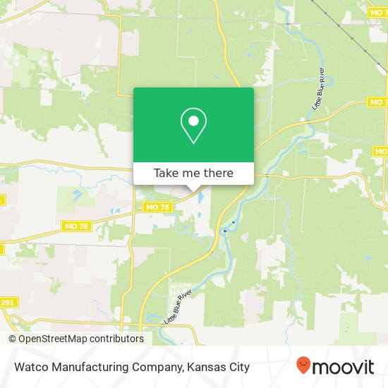 Watco Manufacturing Company map