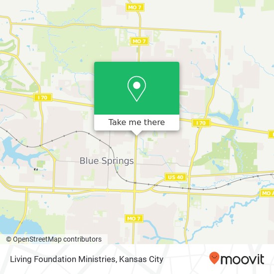 Mapa de Living Foundation Ministries