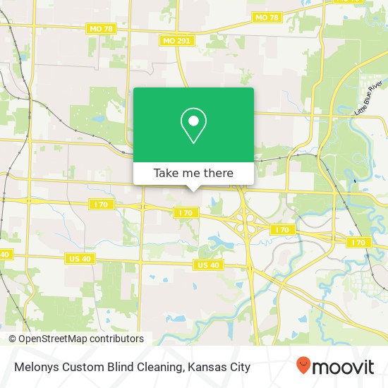 Melonys Custom Blind Cleaning map