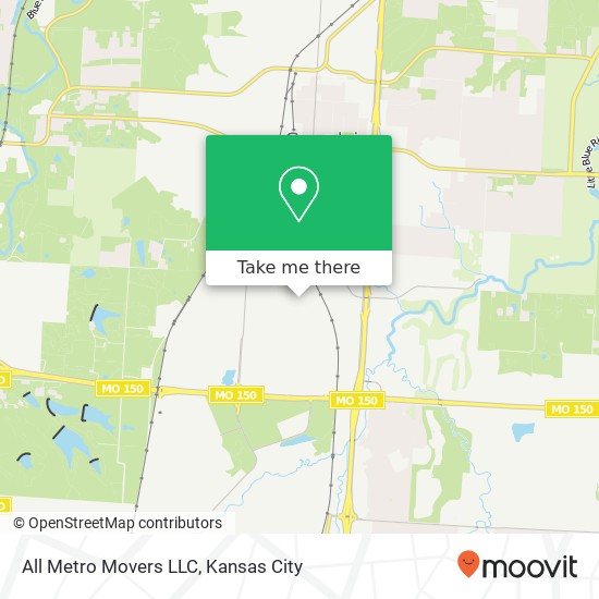 All Metro Movers LLC map