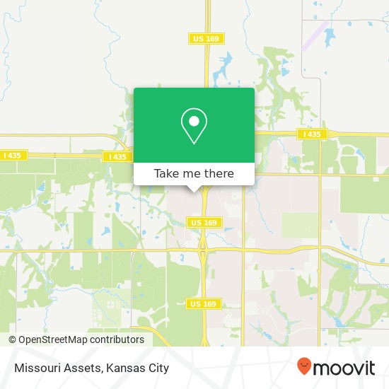 Missouri Assets map