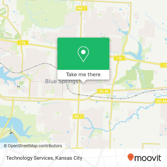 Technology Services map