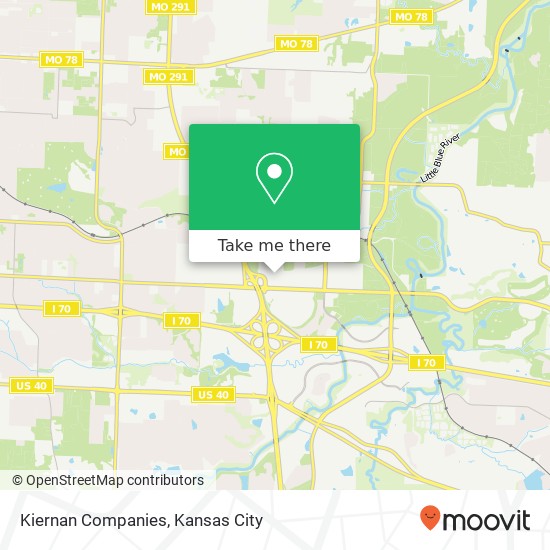 Kiernan Companies map