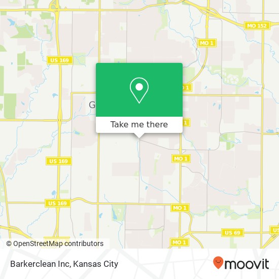 Barkerclean Inc map