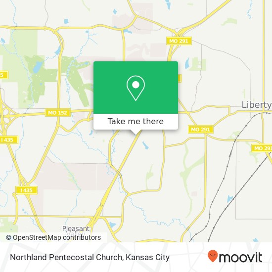 Mapa de Northland Pentecostal Church
