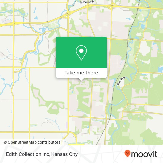 Edith Collection Inc map